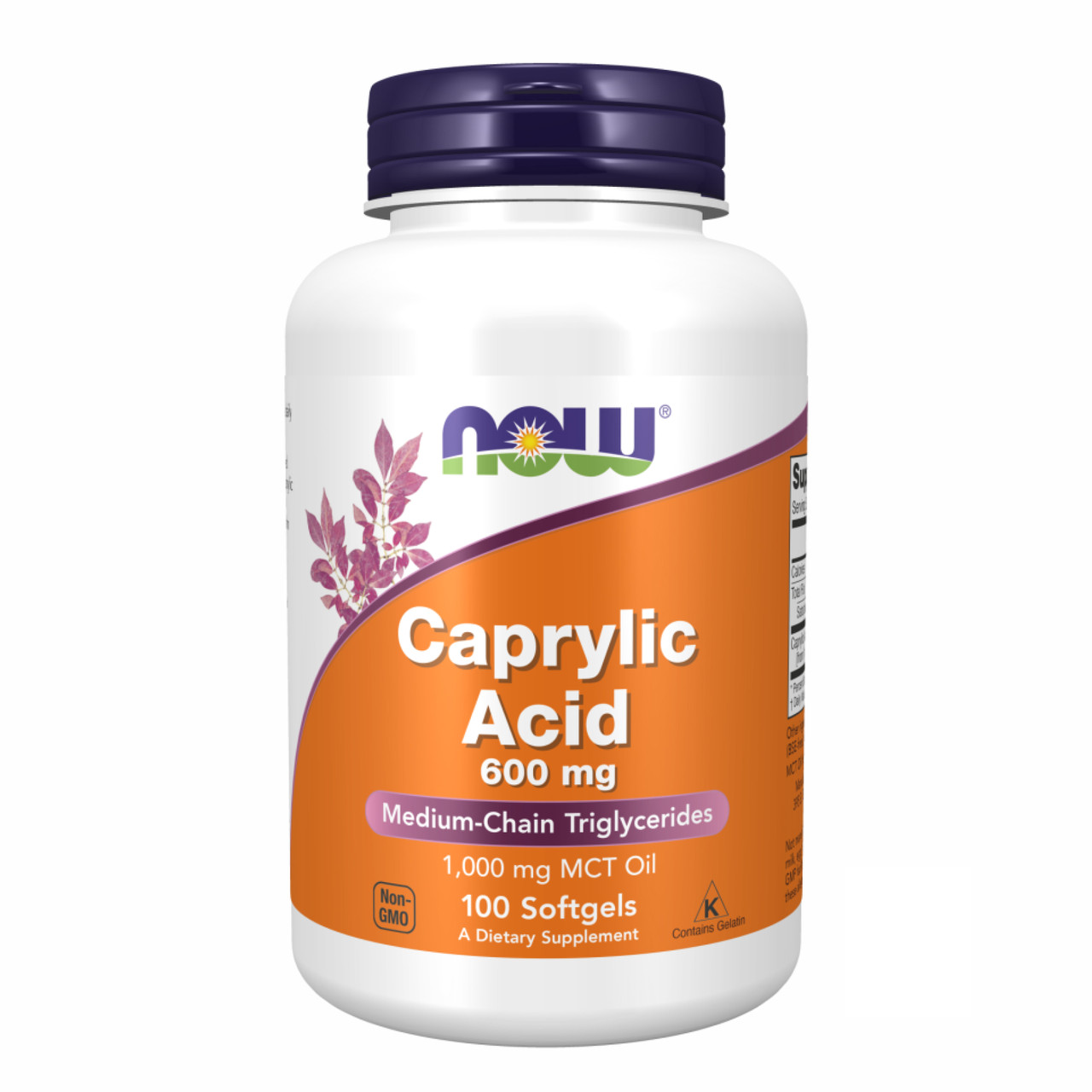 Caprylic Acid 600mg - 100 sgels, фото 1