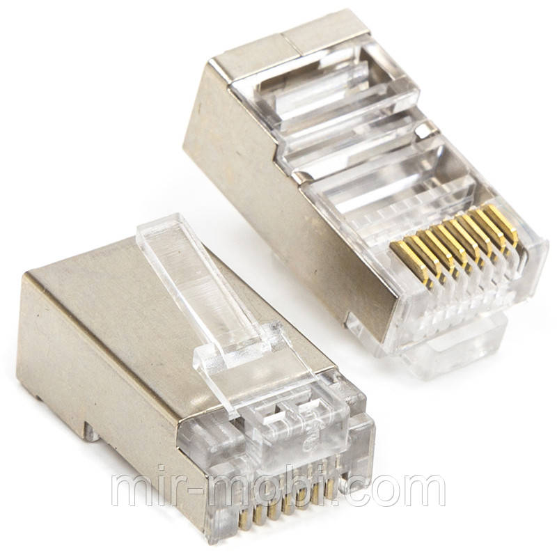 Конектор PowerPlant RJ45 (100 шт.)