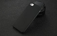 Противоударный чехол для Apple iPhone 7 / 8 / SE 2020 silicone case black оригинальное качество
