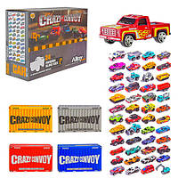 Машина — метал, сюрприз, у коробочці, ЦІНА ЗА 1ШТ, В УП. 24ШТ, 4 різновиди, у кор. 27,5*1,5*21см (24 шт./2)