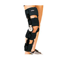 Ортез коленного сустава с шарнирным регулируемым углом сгиба