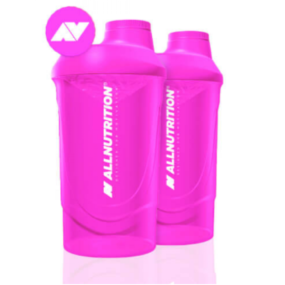 Shaker - 600ml Super Pink 2LOGO, фото 1