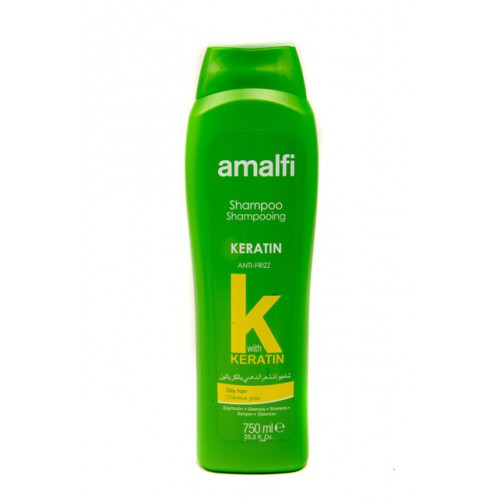 Шампунь Amalfi для жирного волосся KERATIN OILY HAIR 750 мл.