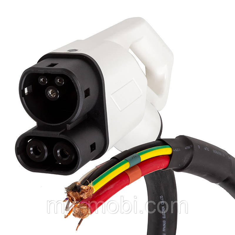 Конектор для заряджання електромобіля Duosida CCS 2, 200A, 3-фазний, з кабелем 5м