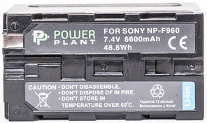 Акумулятор PowerPlant Sony LED NP-F960 6600mAh