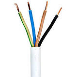 Провід ПВС 4х6 ЗЗКМ Запоріжжя круглий, фото 2