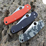 Ніж Spyderco Para-Military 2 C81 Китай хакі, фото 4