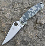 Ніж Spyderco Para-Military 2 C81 Китай чорний, фото 6