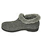 Жіночі суконні бурки тапочки Gipanis сірий, фото 3