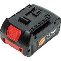 Акумулятор PowerPlant для шуруповертів та електроінструментів BOSCH GD-BOS-18(B) 18V 6Ah Li-Ion