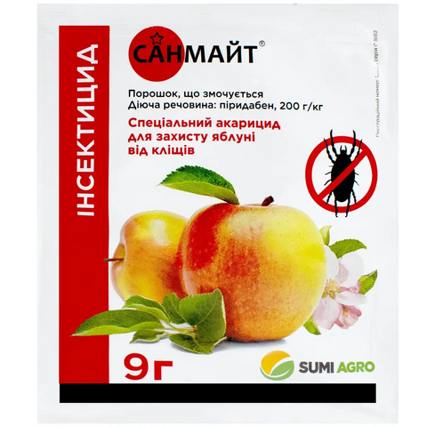 Інсектицид Санмайт з.п. 9 гр, SumiAgro