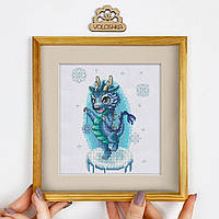 Набір для вишивки хрестиком VOLOSHKA Зимовий дракон VC_038