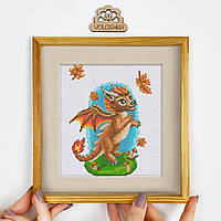 Набір для вишивки хрестиком VOLOSHKA Осінній дракон VC_037