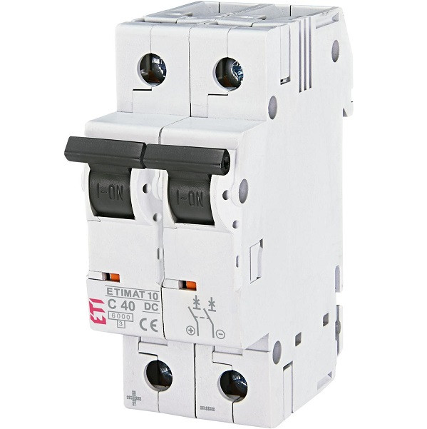 Автомат постійного струму 2p 40A C Etimat 10 DC Eti 2138720