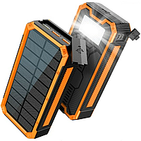 Внешний аккумулятор MIBRAND EXTREM 20000mAh Solar Folding Lights повербанк на солнечной батарее