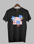 Футболка  з принтом "Funny Sonic", фото 2