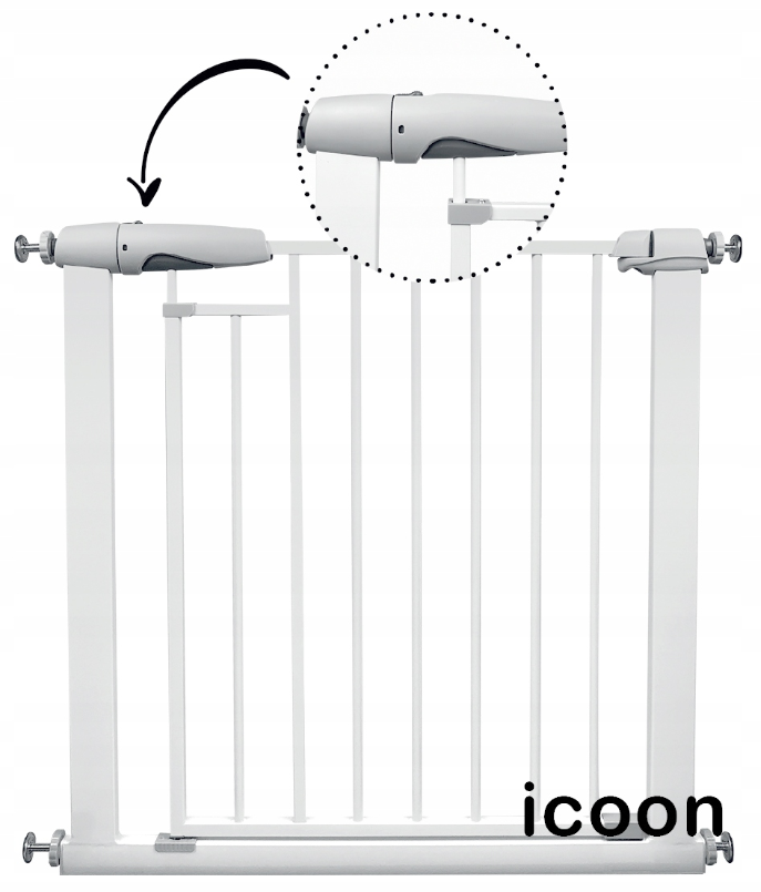 Фото Защита на лестницу от детей и животных ICOON, 00-199
