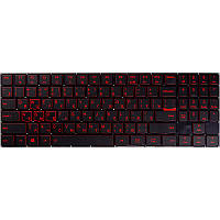 Клавiатура для ноутбука LENOVO Legion Y520, R720 чорний, пiдсвiчування