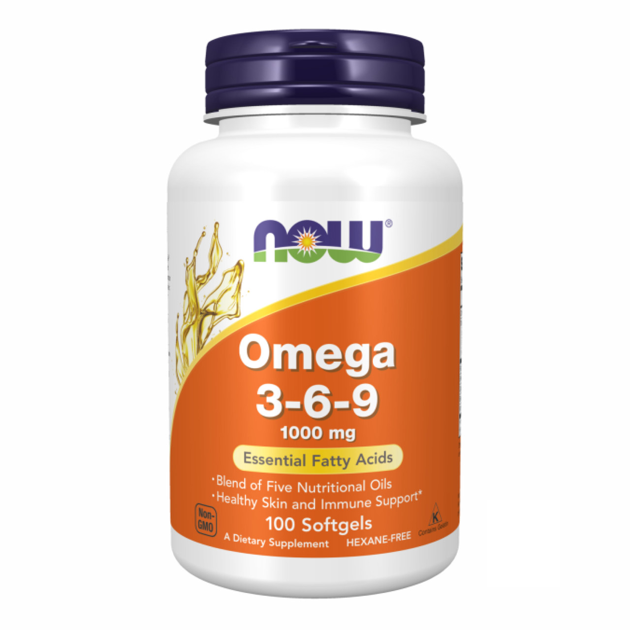 Omega 3-6-9 1000 mg - 100 sgels (Пошкоджена банка), фото 1