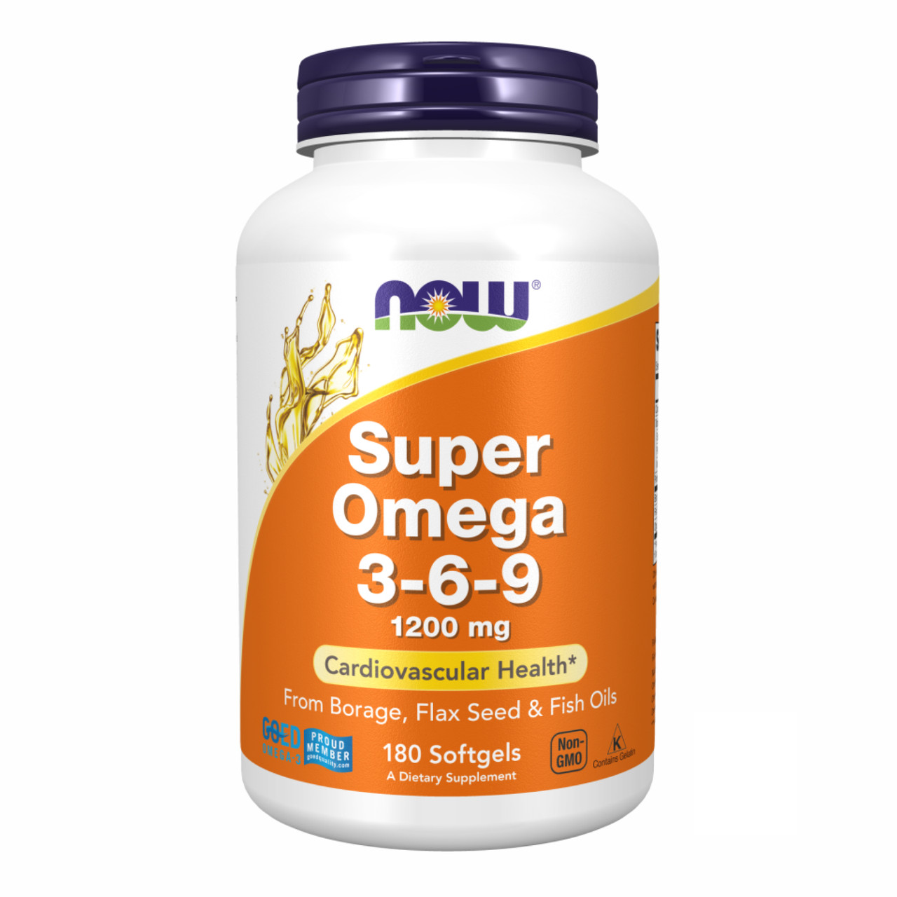 Super Omega 3-6-9 1200 mg - 180 sgels, фото 1