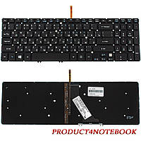 Клавиатура для ноутбука ACER (AS: M3-581, M5-581, V5-531, V5-551, V5-571 series) rus, black, без фрейма,