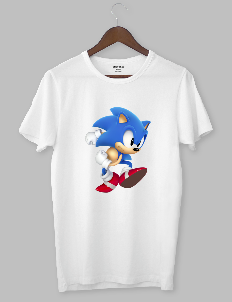 Футболка з принтом "Sonic 3d", фото 1
