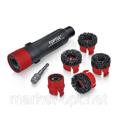 Набір інструменту для чищення колісних шпильок і маточин 8 од. TOPTUL JGAT0802, фото 1