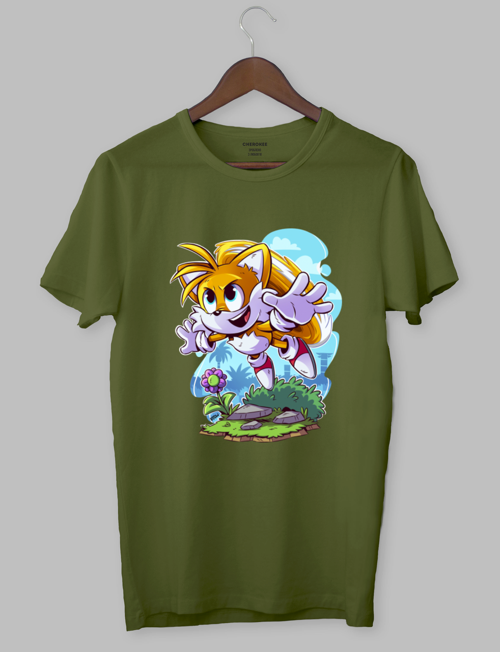 Футболка  з принтом "Тейлс", фото 1