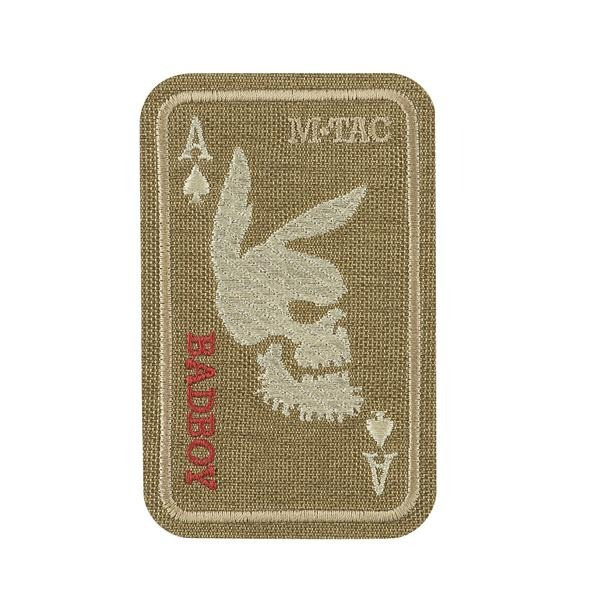 Шеврон M-TAC patch Embroidery Bad Boy (51390005) Coyote