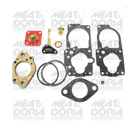 Ремкомплект карбюратора 35 PDSIT AUDI 80 B2 1.3 1.6 виробник MEAT & DORIA, фото 1