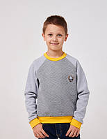 Детский пуловер | Хлопок | 104, 110, 116, 122, 128, 134, 140 | Cтильно и тепло для мальчика SMIL 116600
