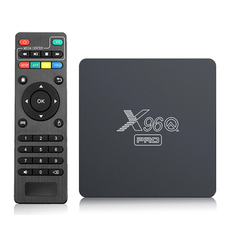 Смарт ТВ Приставка X96Q Pro 2/16, Allwinner H313, Android 10, Android TV Box, фото 1