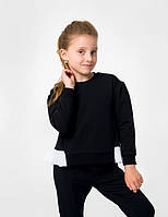 Детский свитшот| Стрейчевый футер | Демисезон | 116, 122, 128, 134, 140 | Выбор настоящих модниц для девочки