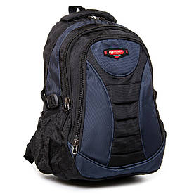 Міський рюкзак нейлоновий Power In Eavas 9069 black-blue
