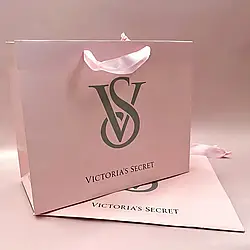 Пакет розмір L Victoria's Secret рожевий 280x230x120 мм