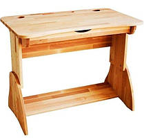 Дитяча парта трансформер Ростишка каркас дерево бук, ширина 90 см (Mobler TM)