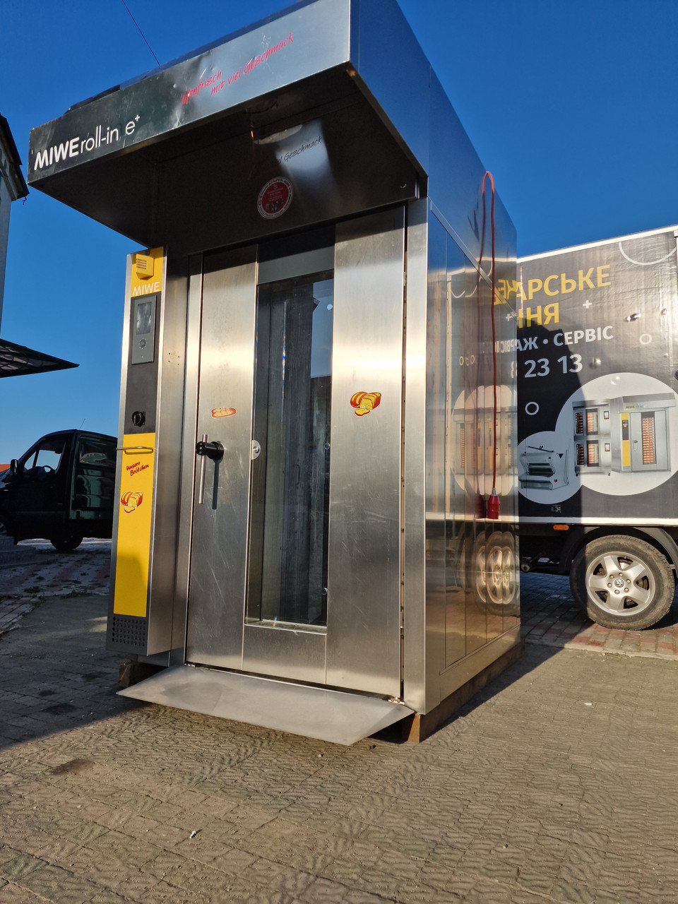 Хлібопіч Miwe Rollin e+ 60x80 Ротаційна піч з Німеччини