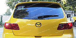 Вії на Mazda 3 BK хетчбек (накладки на задні фари Мазда 3 5D BK) 
