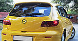 Вії на Mazda 3 BK хетчбек (накладки на задні фари Мазда 3 5D BK) , фото 8