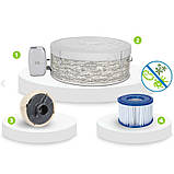 Надувний джакузі СПА Bestway 60027 Lay-Z-Spa 155 х 60 см (4-5 місць, 1325 л/год, Аеро, WiFi), фото 7