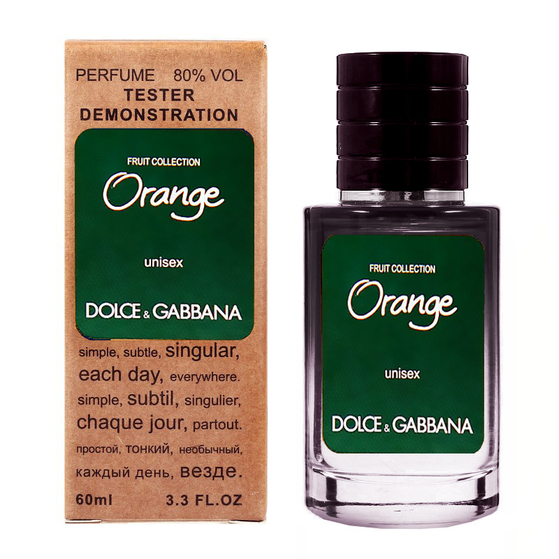 Dolce&Gabbana Orange TESTER LUX, унисекс, 60 мл