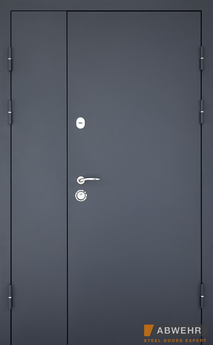 Вхідні металеві двері модель Solid комплектація Defender 1200, фото 1