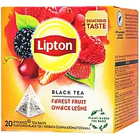 Чай черный Lipton Forest Fruit с ароматом лесных ягод 20 пакетиков