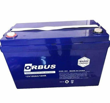 Акумуляторна батарея ORBUS 12V 100AH GEL Deep Cycle (CG12100)