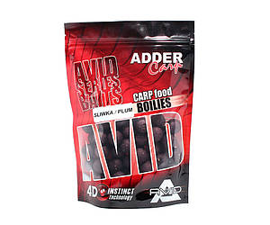 Бойли Adder Carp Boilies Avid 16 мм 200 гр Plum / Слива