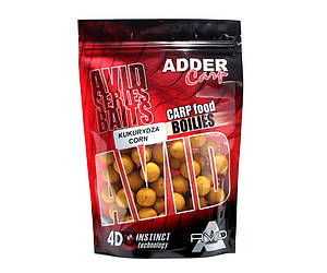 Бойли Adder Carp Boilies Avid 16 мм 200 гр Corn / Кукурудза
