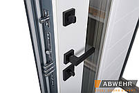 Вхідні двері зі склом модель Galaxy Glass комплектація Megapolis MG3, фото 7