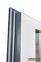 Вхідні двері зі склом модель Galaxy Glass комплектація Megapolis MG3, фото 8