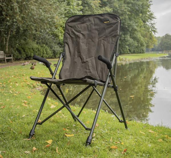 Крісло коропове SOLAR UNDERCOVER GREEN FOLDABLE EASY CHAIR - HIGH