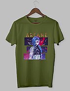 Футболка з принтом "Arcane tv LoL", фото 3